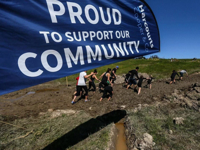 Harcourts Cooper & Co - Harbour Sport Mud Rush